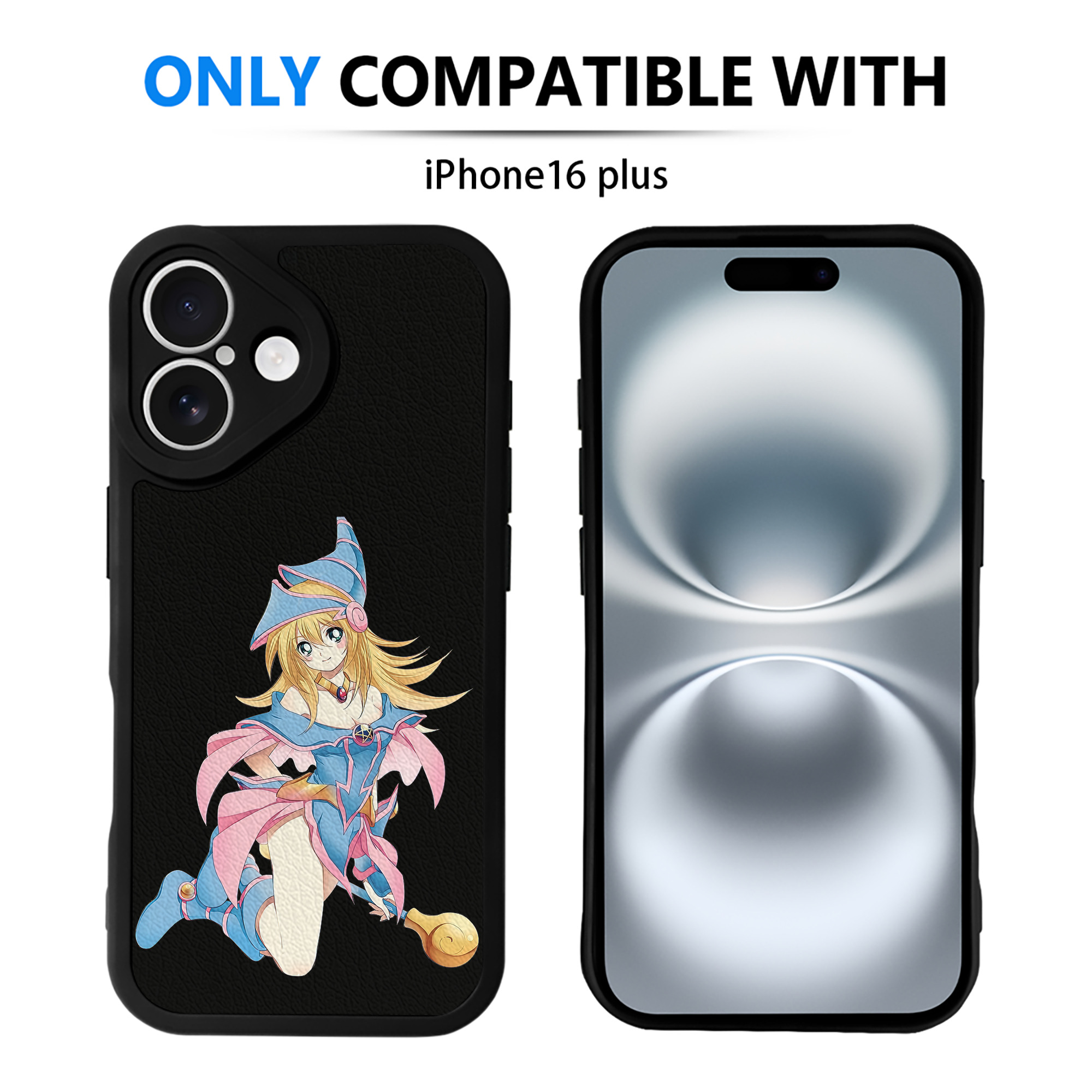 遊☆戯☆王 Yu-Gi-Oh! 【iPhone 16シリーズ対応】シリコンスマホケース（レザー調） 材質：シリコン